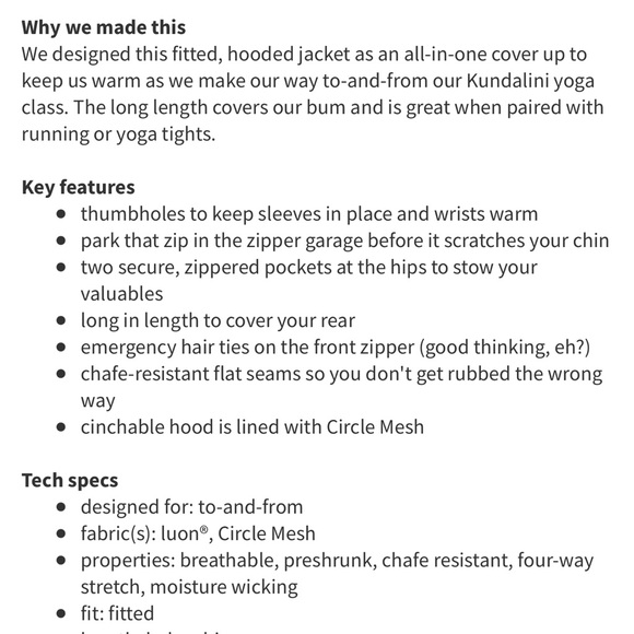 Lululemon Stride Jacket - Picture 3 of 10